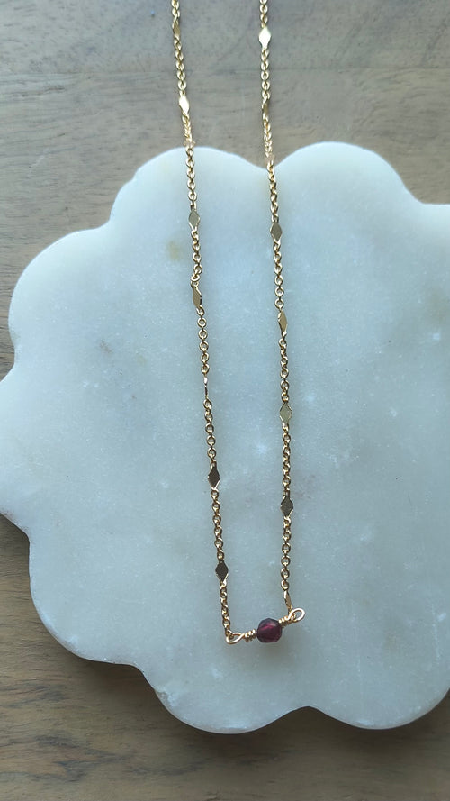 Birthstone Necklace