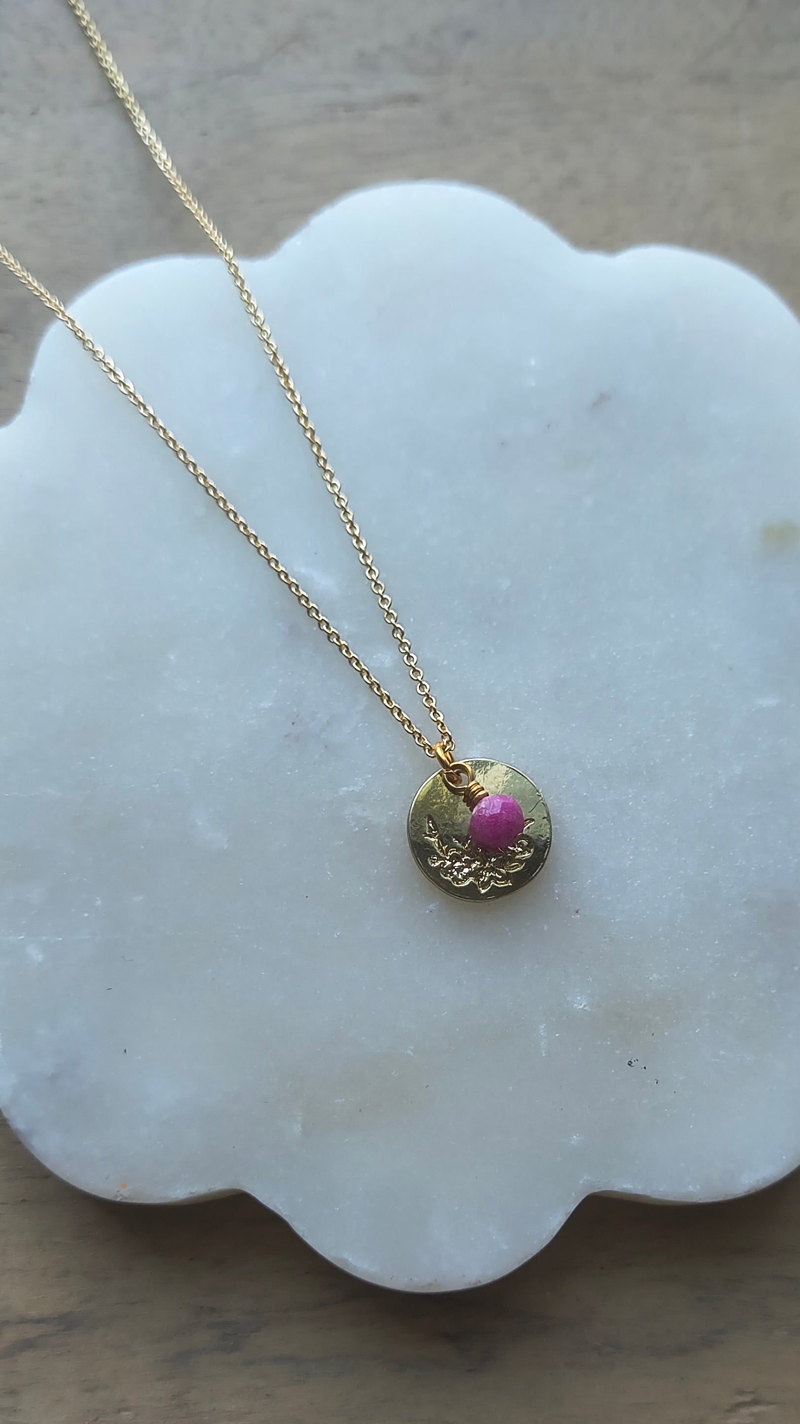 Birthstone Necklace