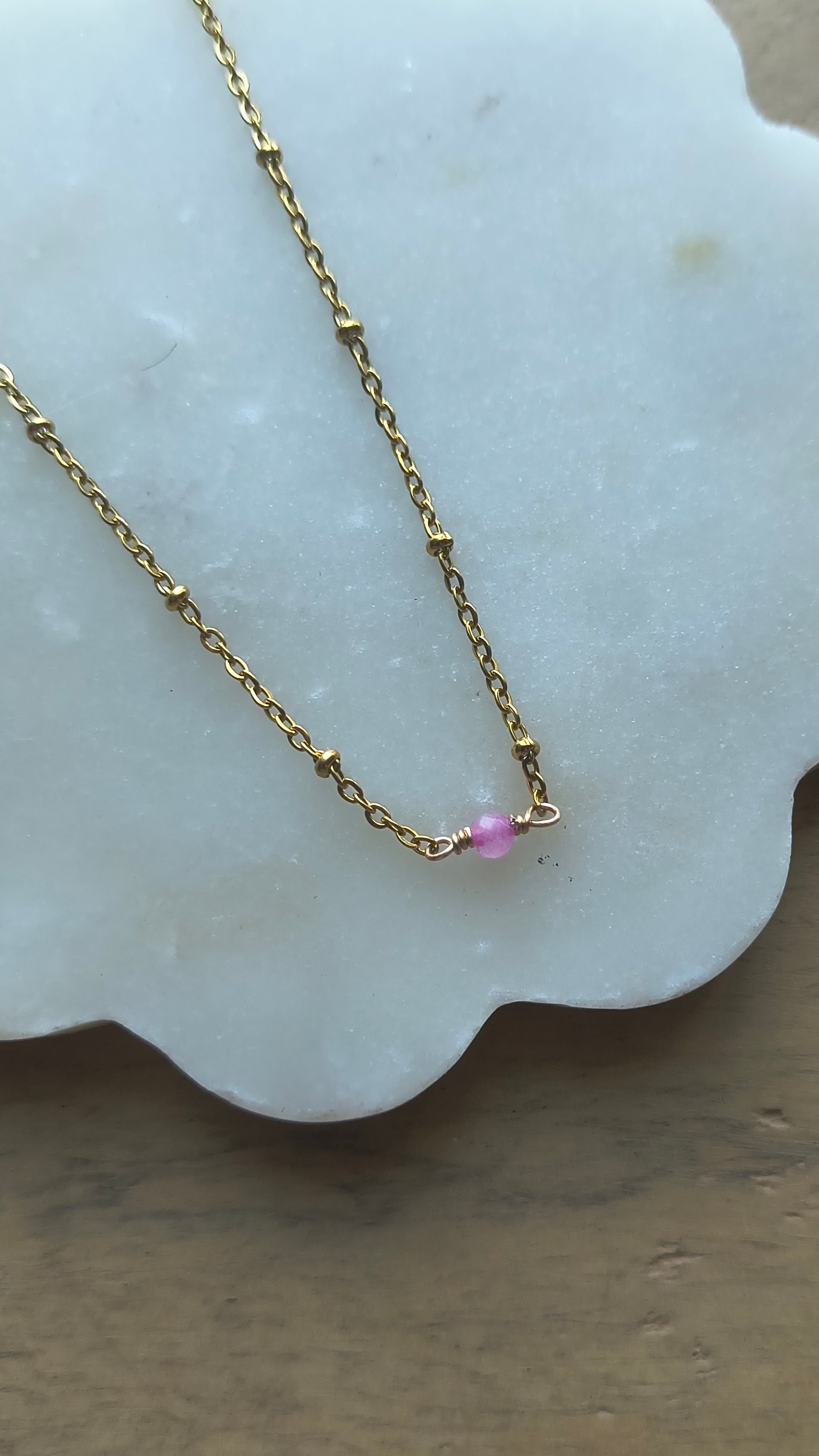 Birthstone Necklace